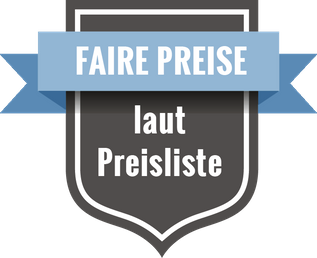 Faire Preise laut Preisliste